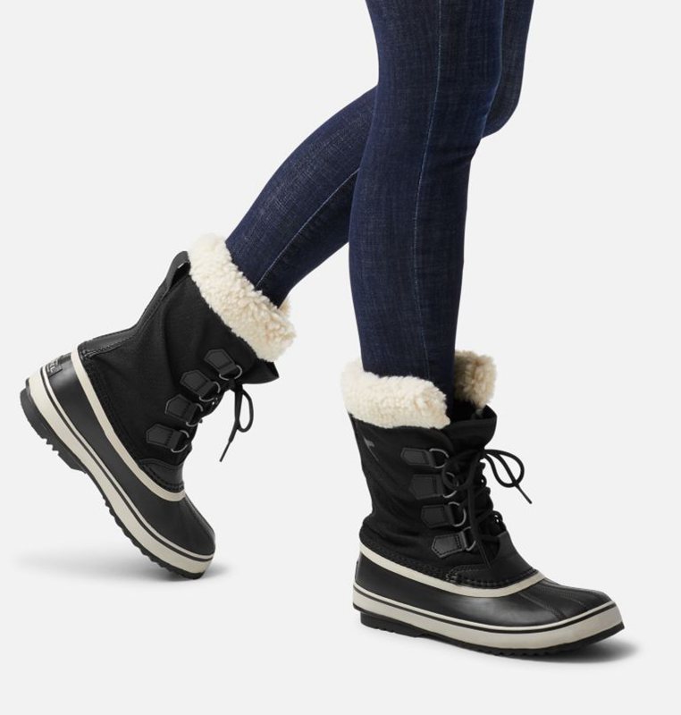 Botas Nieve Sorel Mujer - Invierno Carnival™ Bajas Negras - 06987-FGAH